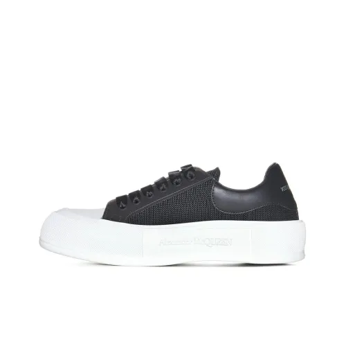 Alexander McQueen Deck Casual Shoes Men Low-Top Black