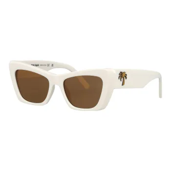 PALM ANGELS Hermosa Squared Frame Sunglasses