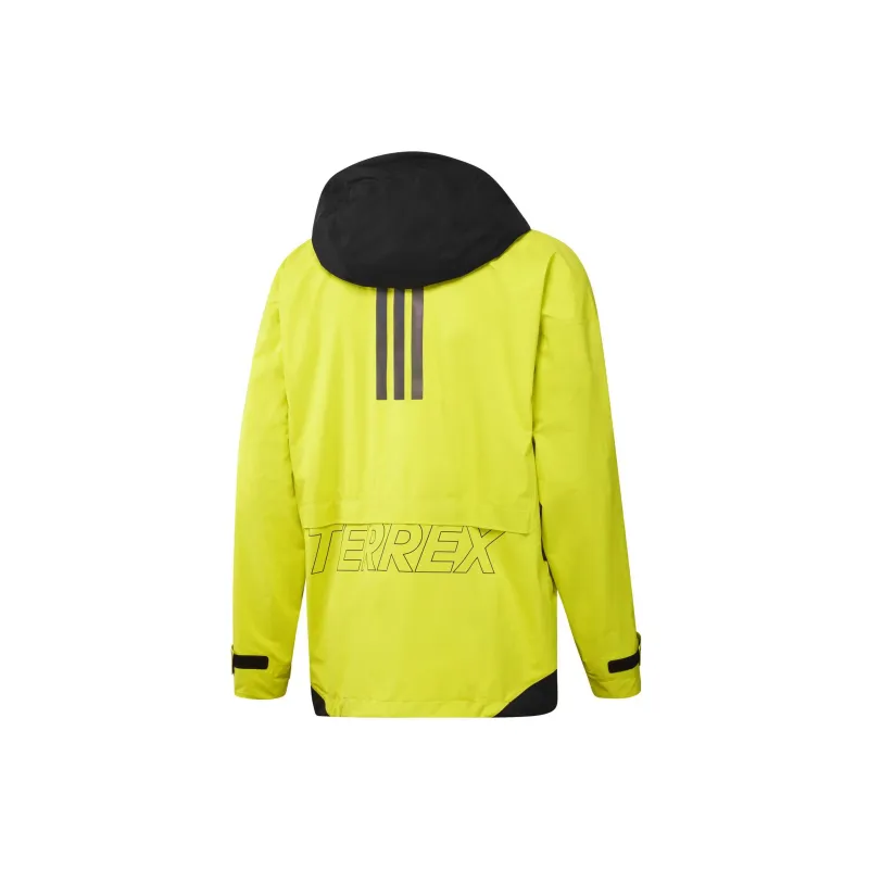 Adidas Terrex Jackets Men Green Yellow-1