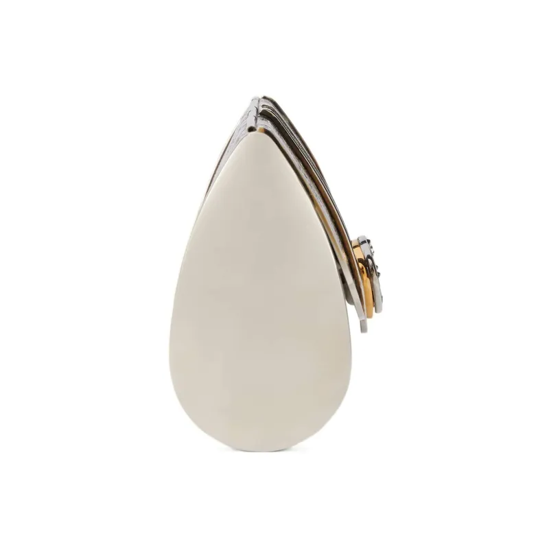 GUCCI Crystal Clutch Women's Silver-7