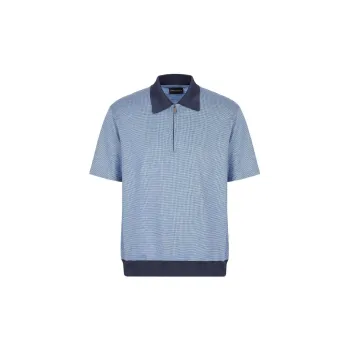 EMPORIO ARMANI T Shirts Men Light Blue