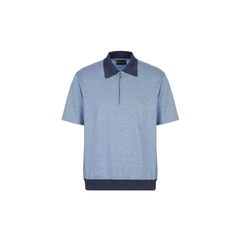 EMPORIO ARMANI T Shirts Men Light Blue-0