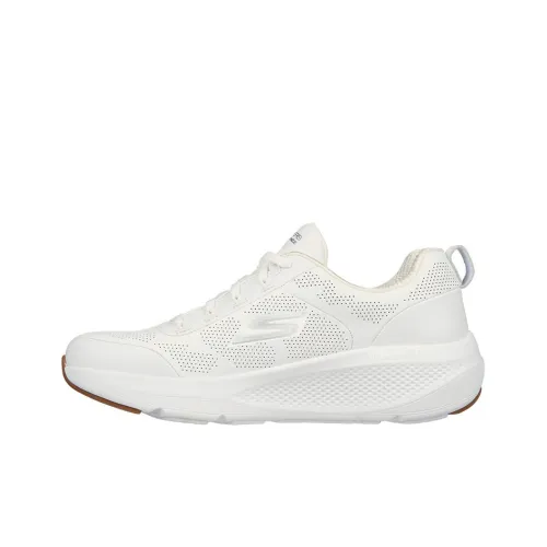 Skechers GO RUN Elevate - Upper Class Wear-resistant Non-slip And Breathable Low-Top Running Shoes Women's White