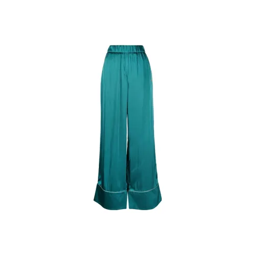 OFF-WHITE Knitted Sweatpants Women's Emerald Green