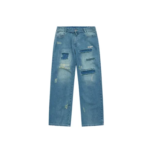 BEASTER Jeans Unisex Denim Blue