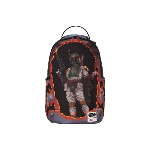SPRAYGROUND Star Wars Collaboration Polyester Backpack Large Size Unisex Taupe