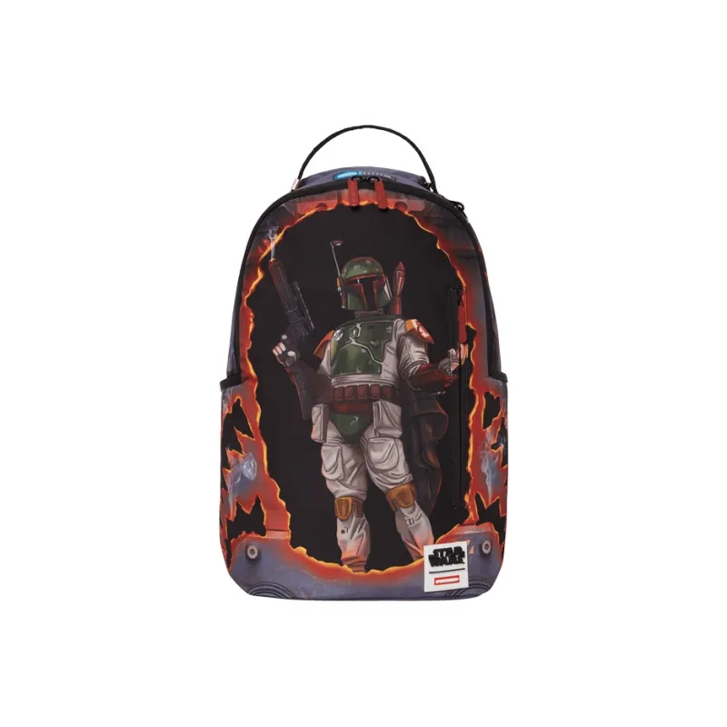 SPRAYGROUND Star Wars Collaboration Polyester Backpack Large Size Unisex Taupe-0