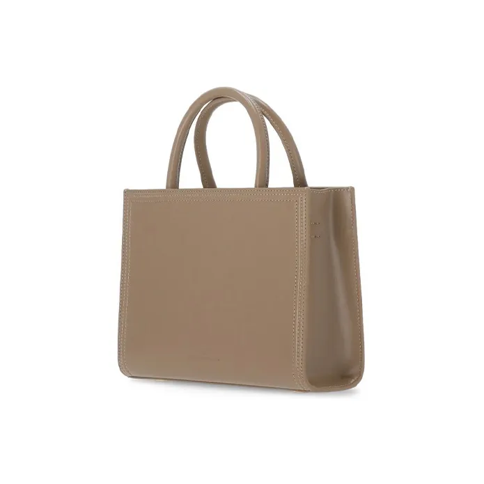 Elisabetta Franchi Polyester Tote Bag Shopping Bag Shoulder Bag Handbag Small Size Women's Dove Gray-2