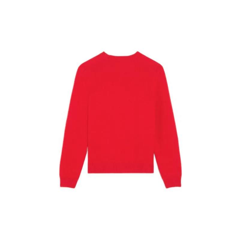 CELINE Cashmere Sweaters Men Red-1