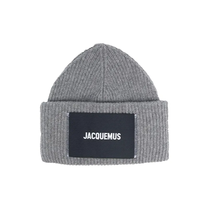 Jacquemus Beanies Men Gray-0