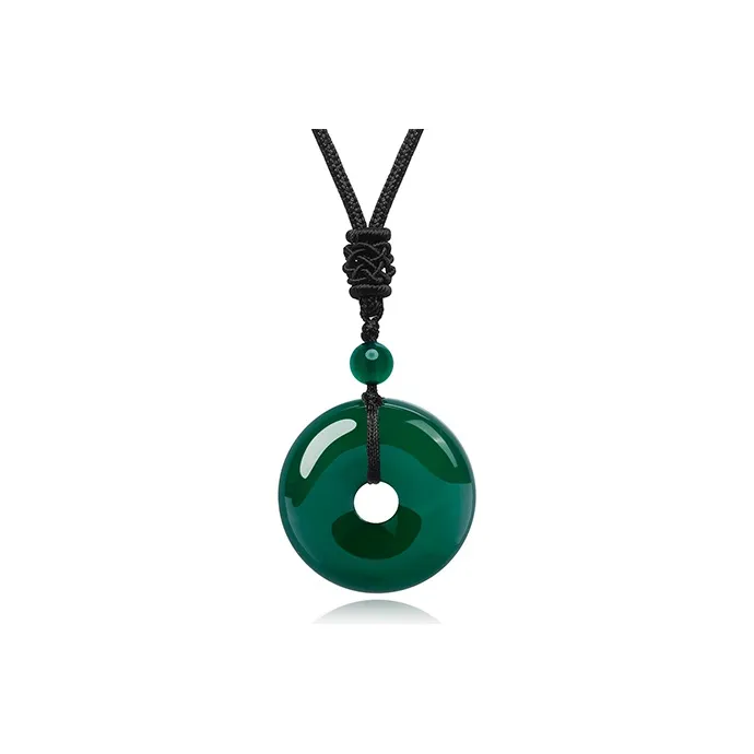 IWE Chalcedony Agate Necklaces Unisex-4
