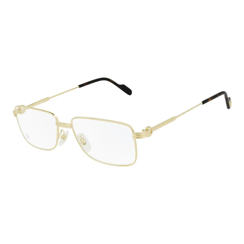 Cartier Rectangle Frame Glasses-0