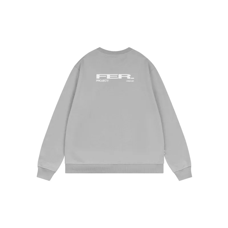 FEAROM Crew Neck Loose Fit Sweatshirt Unisex-1