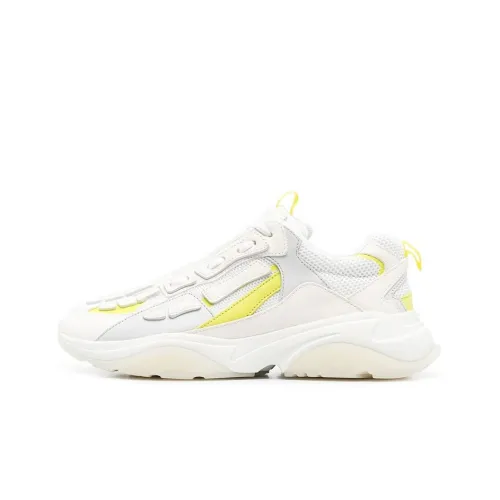 AMIRI Bone Runner White Yellow