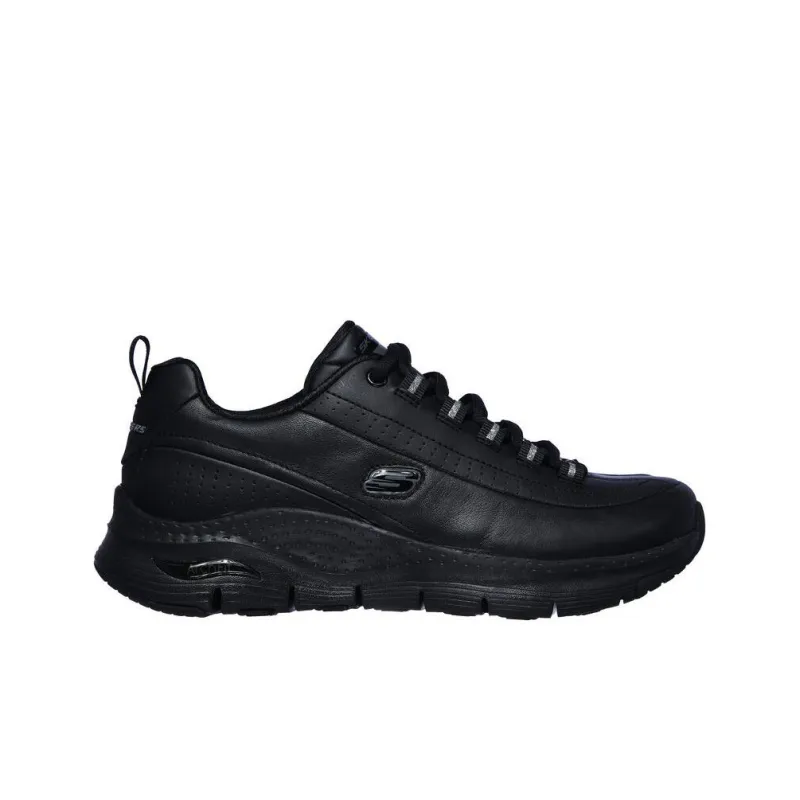 Skechers Arch Fit Arch Fit  Citi Drive Abrasion Resistant Low Top Sports Casual Shoes Women's Black-1