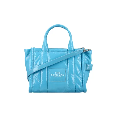 MARC JACOBS Lambskin Tote Bag, Shopping Bag, Shoulder Bag, Crossbody Bag, Handbag Mini Women's Blue