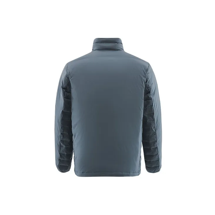 CAT FW22 Solid Color Stand Collar Fitted Cropped Down Jacket Unisex-11