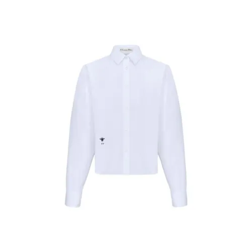 DIOR Quarterly New Products Shirts Women's White