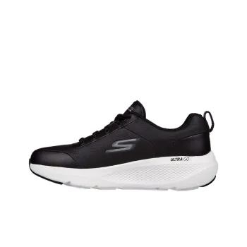 Skechers GO RUN Elevate Wear-Resistant Cushioning Breathable Lightweight Low-Top Running Shoes Women's Black White