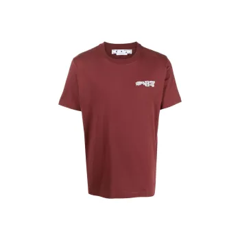 OFF WHITE T Shirts Men Red
