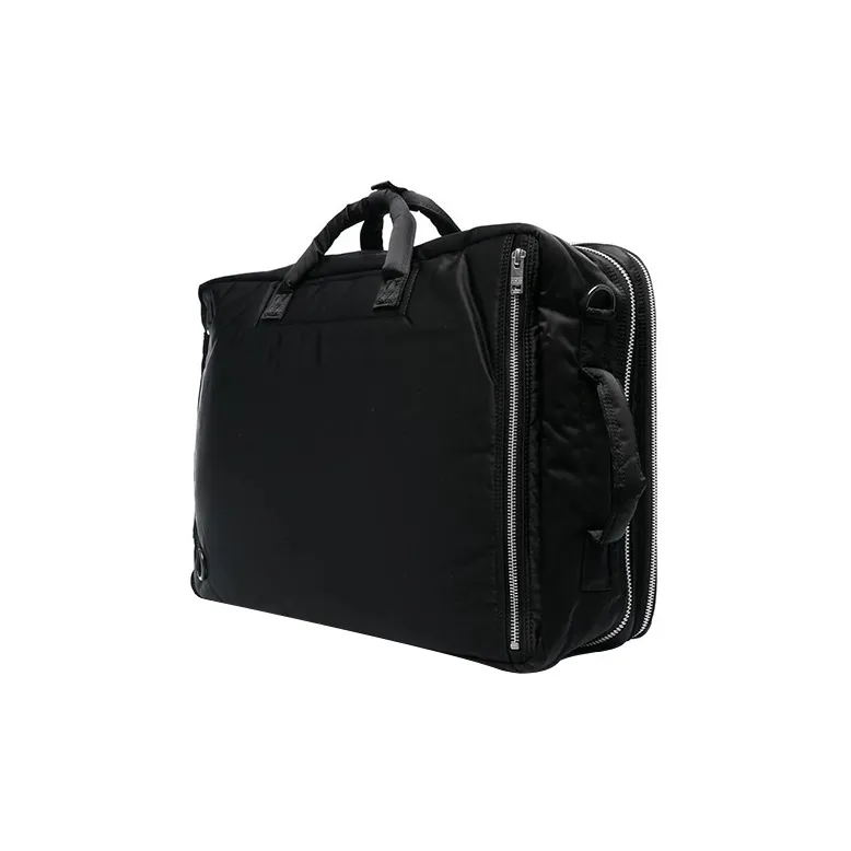 PORTER Fabric Briefcase Shoulder Bag Crossbody Bag Handbag Men's Black-1