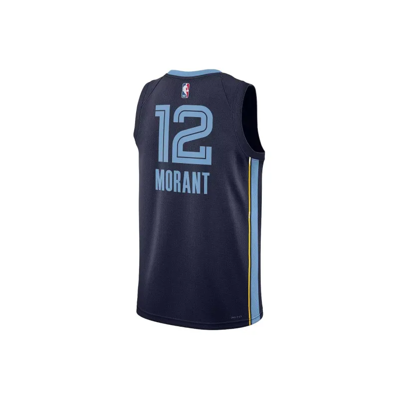 Nike Nba Memphis Grizzlies Ja Morant Icon Edition Dri FIT Swingman Jersey-1