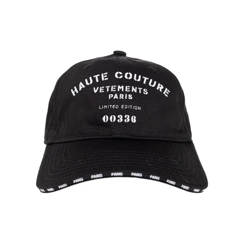 Vetements Maison De Couture Logo Cap-1