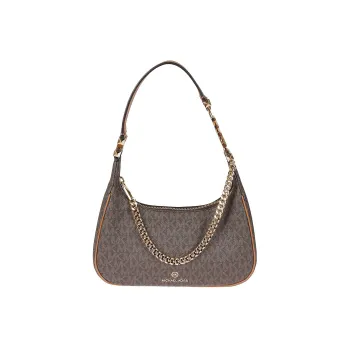 MICHAEL KORS Piper Cow Leather Shoulder Bag Handbag Shoulder Bag Women's Brown