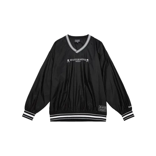 Mastermind Japan X Mitchell Ness Mitchell & Ness X Mastermind Collection Sweatshirts Unisex Black