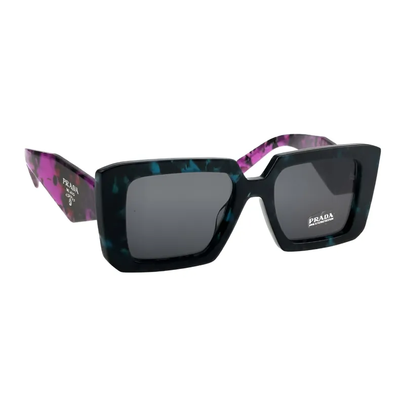 PRADA Square Eyeglass Frames Unisex-3