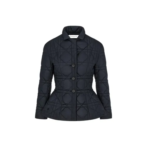 DIOR Quarterly New Products Jackets Women's Dark Blue