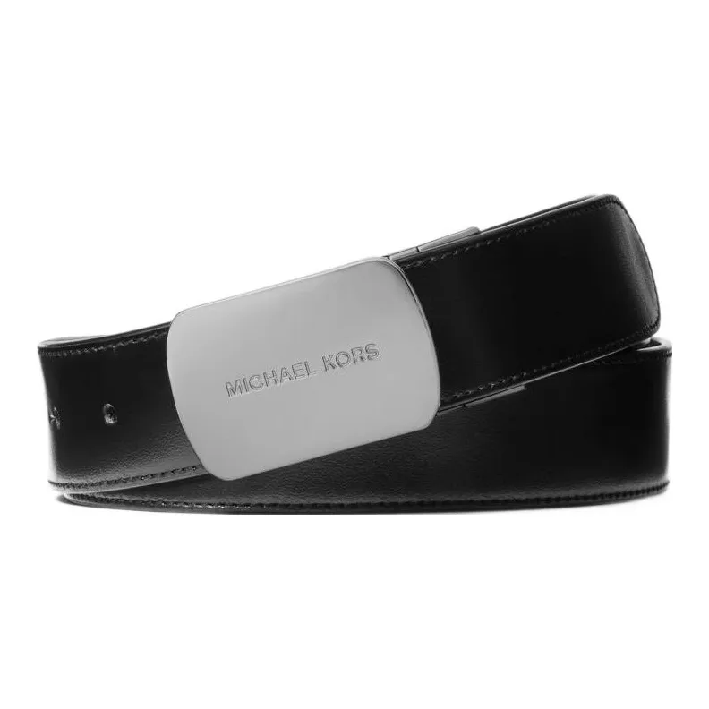 MICHAEL KORS Leather Belts Men Black-1