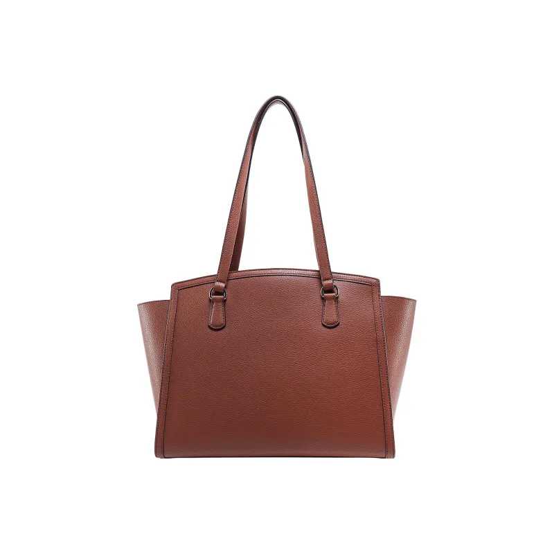 MICHAEL KORS Leather Handbag, Shoulder Bag Women's Brown-2
