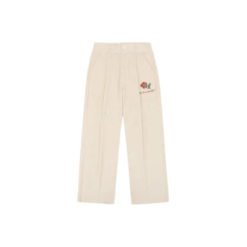 MostwantedLab Casual Pants Unisex Off White