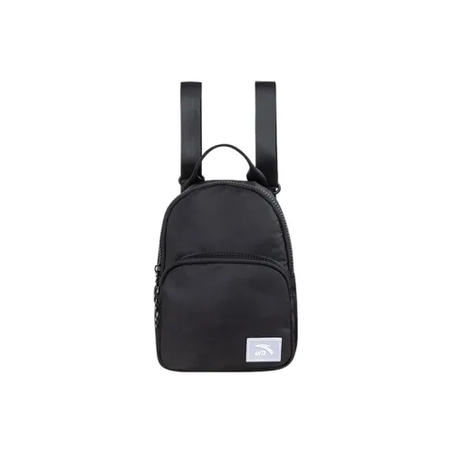 Anta Life Collection Twill Backpack Regular Women's Basic Black