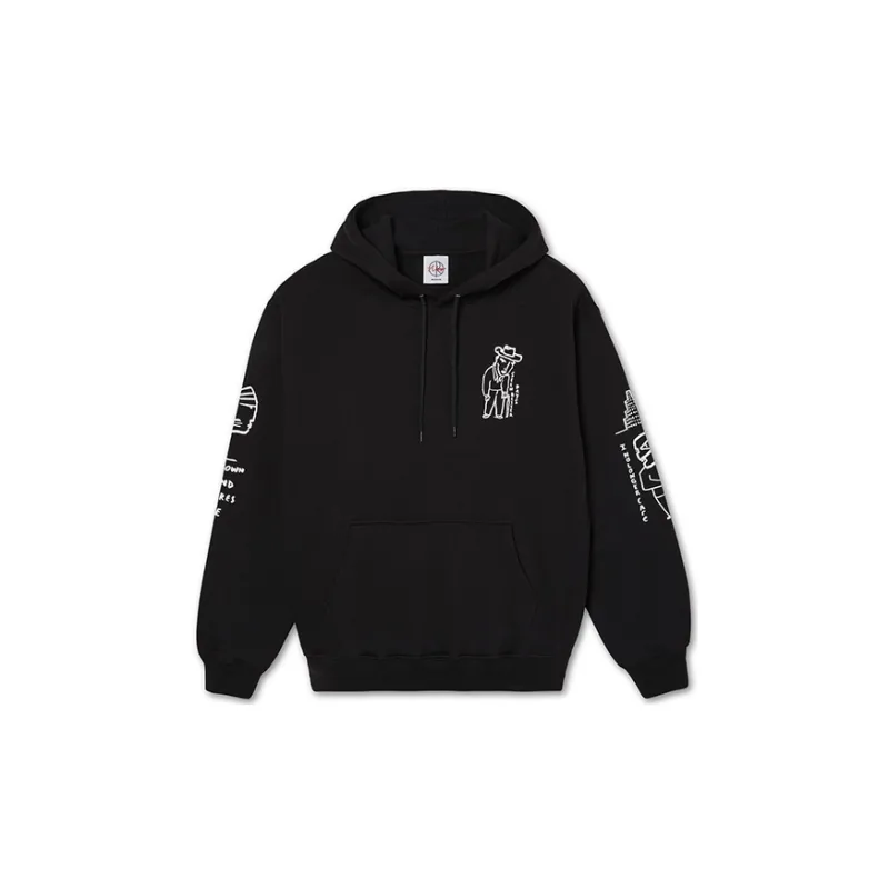 POLAR SKATE CO Sweatshirts Unisex Black-1