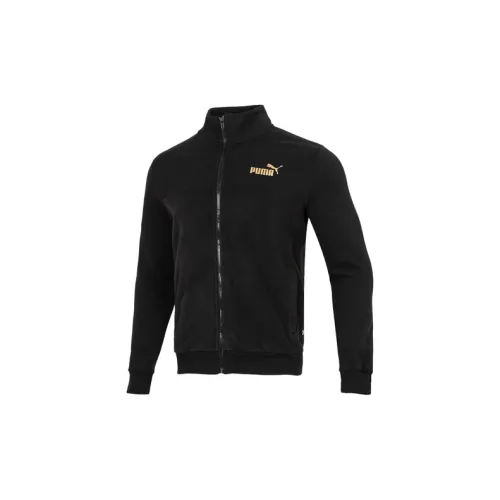 PUMA MINIMAL GOLD Jackets Men Black