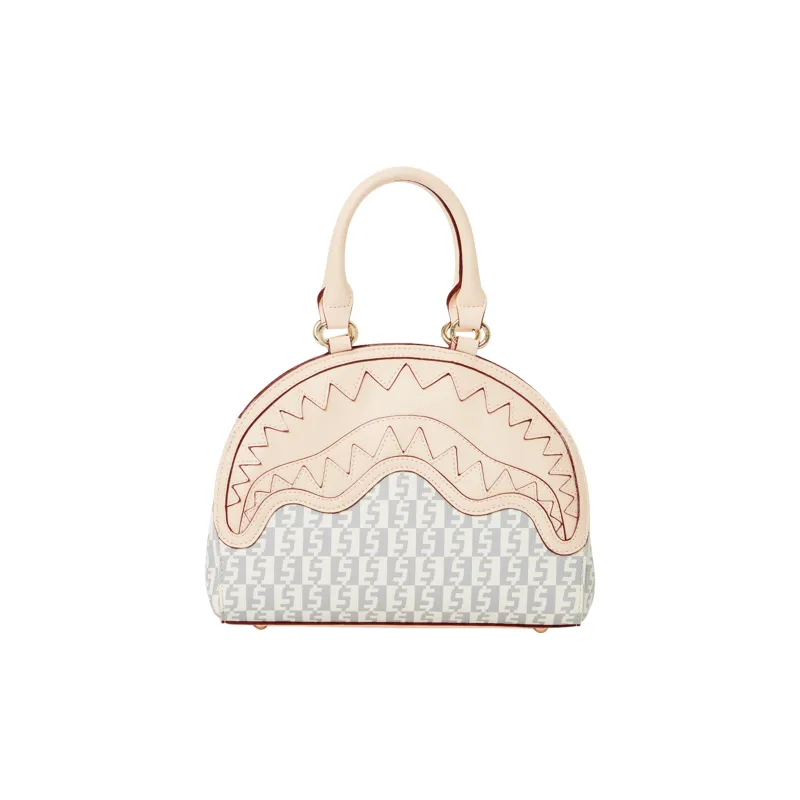 SPRAYGROUND PVC Shoulder Bag Crossbody Bag Handbag Unisex Cream-1
