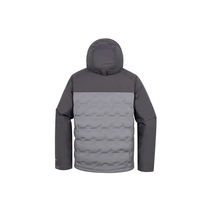 Columbia Grand Trek™ II Down Hooded Jacket Down Jacket Men's Gray-1