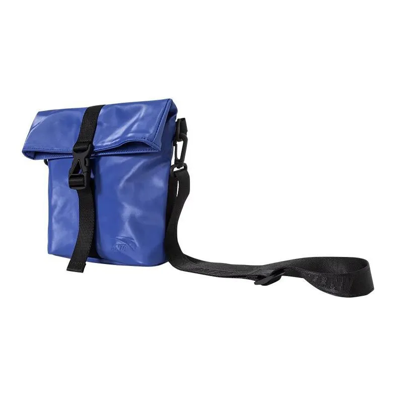 Anta Life Collection PU Cycling Bag Cell Phone Pouch Sports Bag Crossbody Bag Shoulder Bag Unisex New Royal Blue-1