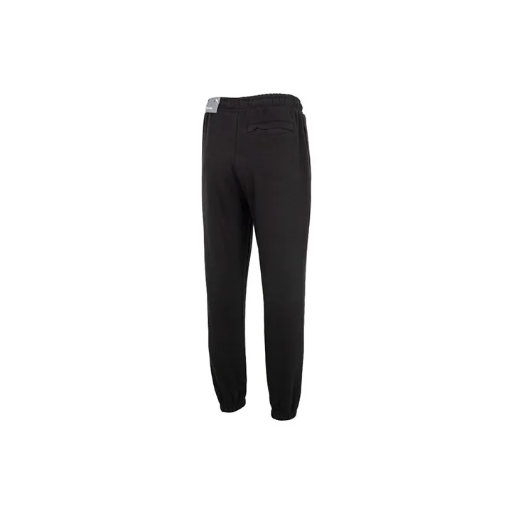 PUMA Knitted Sweatpants Men Black-1