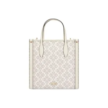 Kate Spade Coated Canvas Tote Bag Shopping Bag Shoulder Bag Crossbody Bag Handbag Mini Women's White