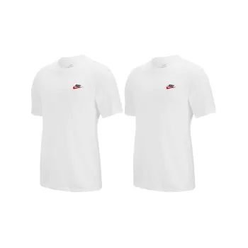 Nike T-Shirts Men 2 Pack White