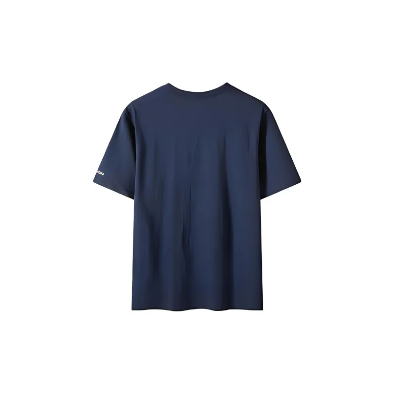 Columbia T Shirt Men's Navy Blue-1
