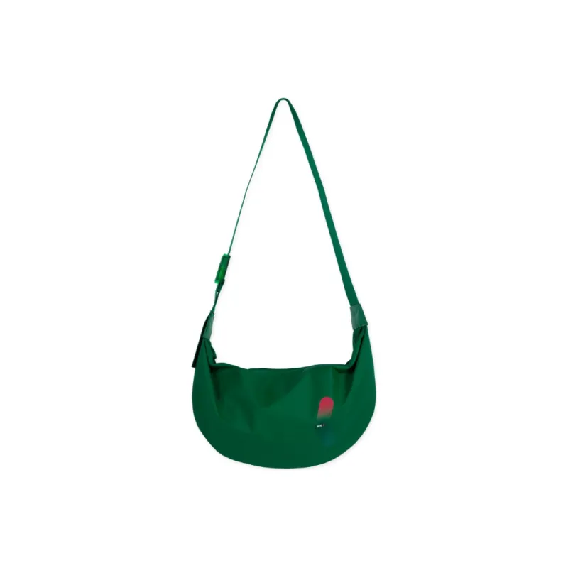 XINXIAKE Fabric Dumpling Bag Shoulder Bag Crossbody Bag Medium Size Unisex White/Black/Blue/Green-2