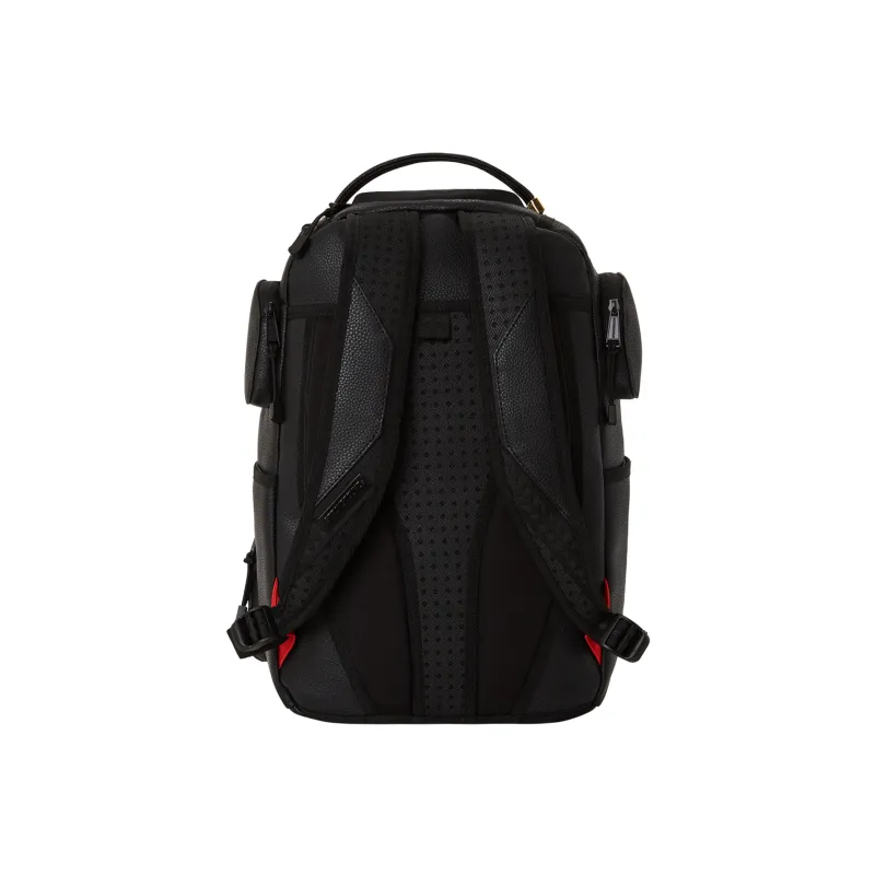 SPRAYGROUND Fabric Detail Backpack Regular Unisex Black-3