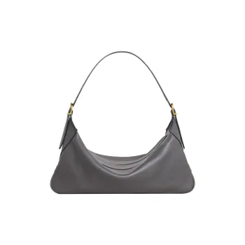 CELINE Romy Collection Soft Cowhide Shoulder Bag Handbag Shoulder Bag Women's Gray