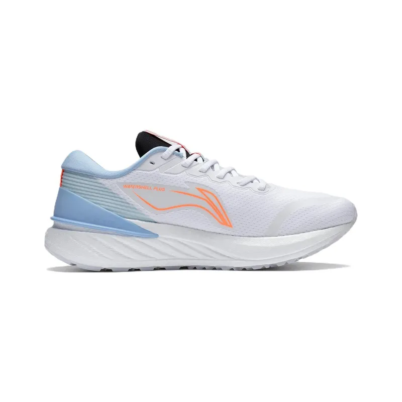 LiNing YueYing 2.0 Rebound Reflective Lightweight Low Top Running Shoes White Blue-1