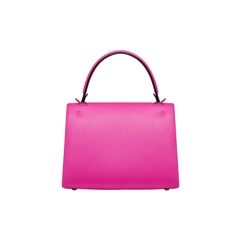 Valentino One Stud Sheepskin Shoulder Bag, Crossbody Bag, Handbag Mini Women's Pink-1