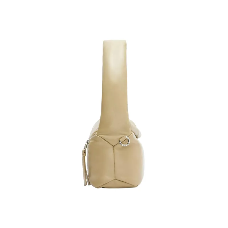 LOEWE Puffer Puzzle Hobo Bag Clay Green-4